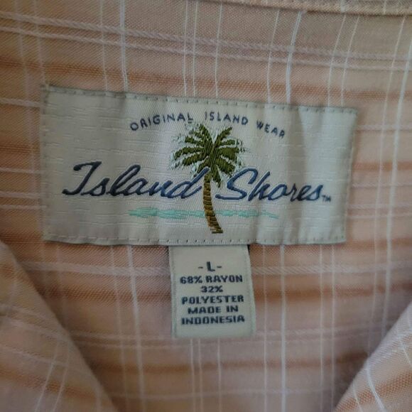 Men's Large Island Shores Short Sleeve top - Picture 3 of 5